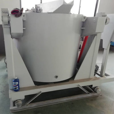 Китай Печь электрического тигля алюминиевая плавя опрокидывая тип для алюминиевой отливки поставщик